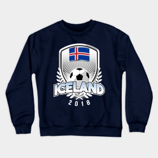 Iceland Soccer 2018 Crewneck Sweatshirt